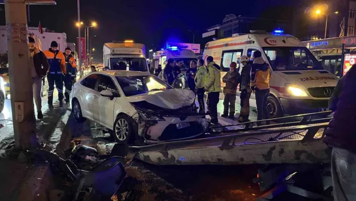 Avcılar E-5'te trafik kazası: 4 yaralı