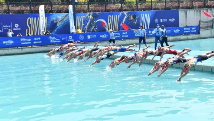 Avrupa Triatlon Şampiyonası, Balıkesir'de gerçekleştirildi