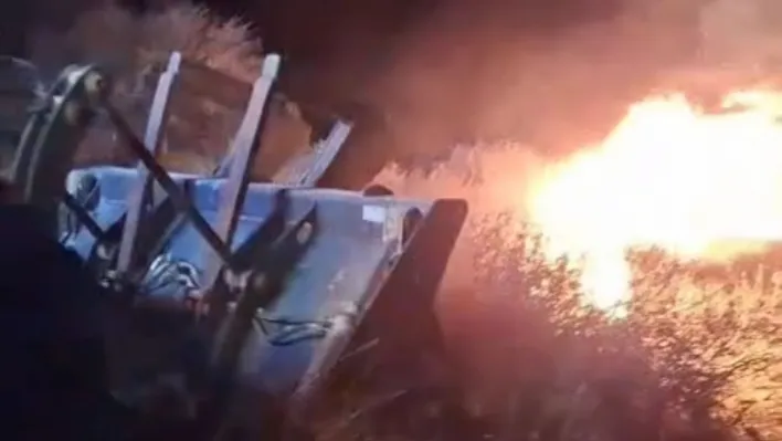 Avşa Adası'nda gece yarısı çıkan yangın büyümeden söndürüldü