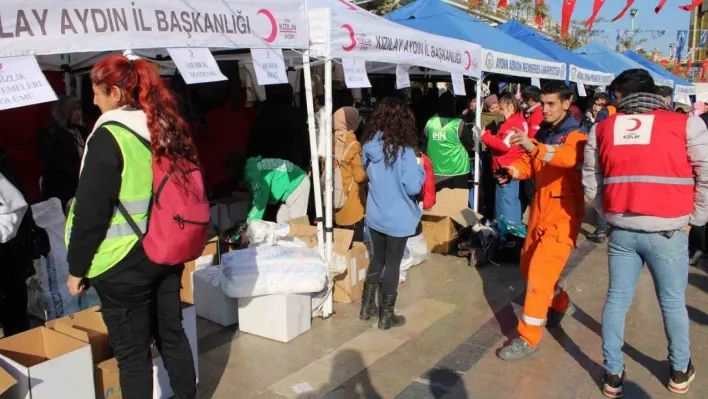 Aydın'da depremzedeler için acil ihtiyaç listesi yenilendi