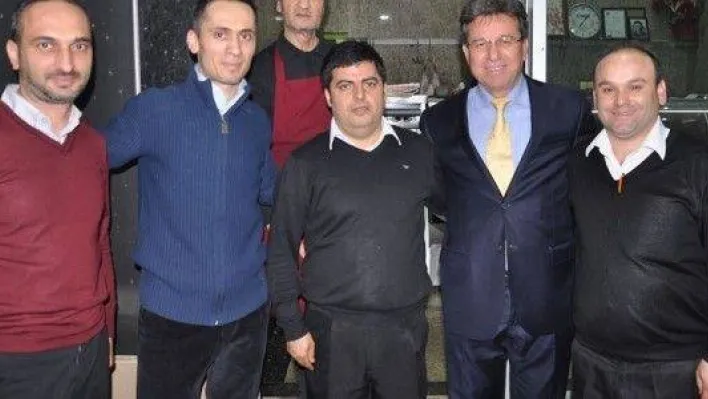 Baba Ocağında Gönüllerin Başkanı diye karşılandı