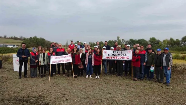 Babaeski'de Çeltik Tarla Günü etkinliği düzenlendi