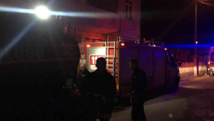 Baca yangını evde hasara neden oldu