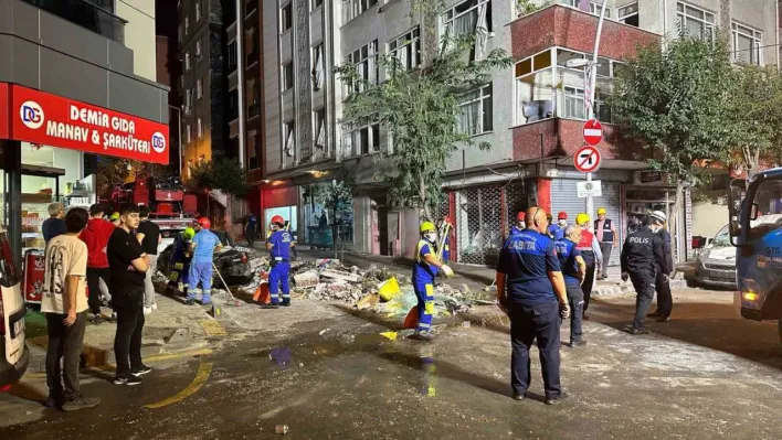 Bahçelievler'de doğalgaz patlaması yaşanan sokak trafiğe açıldı