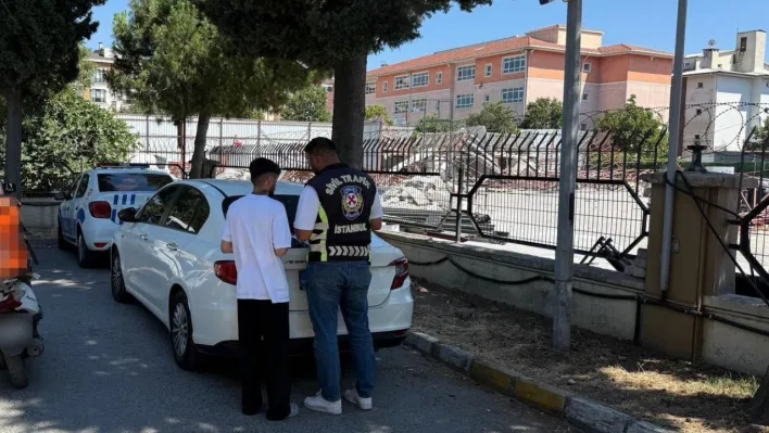 Bahçelievler'de motosikleti ile akrobatik hareketler yapan sürücüye ceza