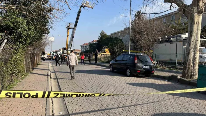 Bahçelievler'de vinç sepetinden düşen 4 işçi yaralandı