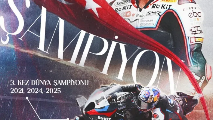 Bakan Bak'tan Toprak Razgatlıoğlu'na tebrik