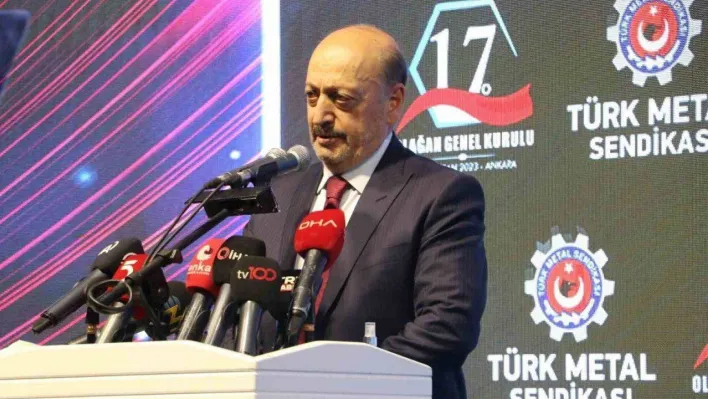 Bakan Bilgin: 'Sermayenin emek düşmanlığı yapmasına izin vermeyiz'