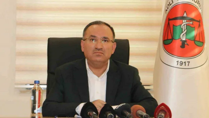 Bakan Bozdağ'dan Adli Tıp Kurumu Diyarbakır Grup Başkanlığı'nda açıklamalar