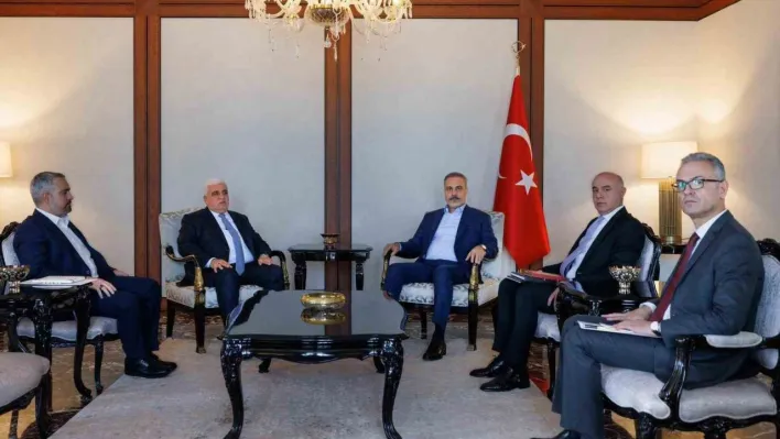 Bakan Fidan, Haşdi Şabi Komisyonu Başkanı el-Feyyad'ı kabul etti