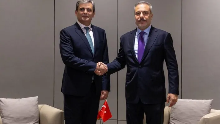 Bakan Fidan, Karadağlı mevkidaşı ile bir araya geldi