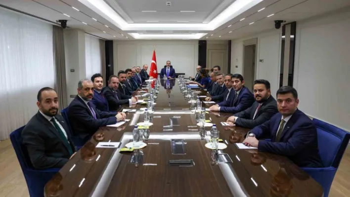 Bakan Fidan, MÜSİAD Genel Başkanı Özdemir'i kabul etti