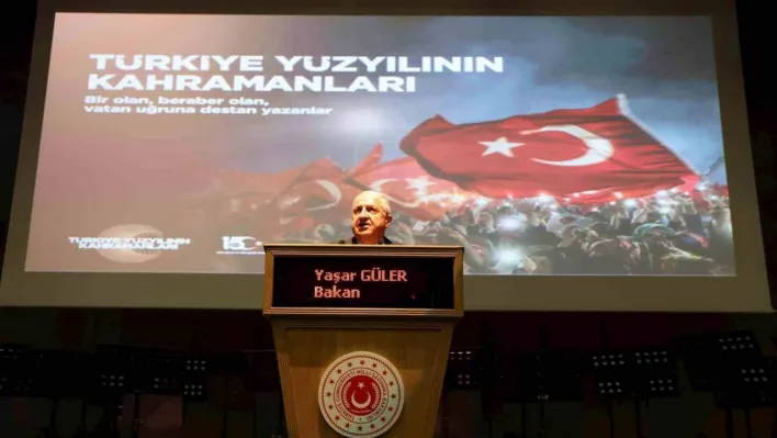 Bakan Güler'den '15 Temmuz' mesajı