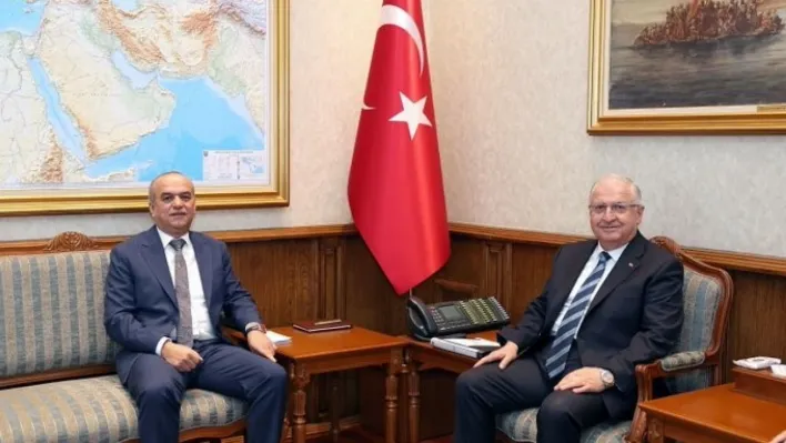 Bakan Güler Tacikistan'ın Ankara Büyükelçisi İmomi'yi kabul etti