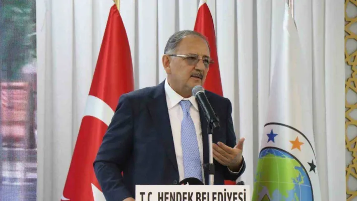 Bakan Özhaseki: '(Millet İttifakı) Adeta yıkım ekibi gibilerdi, Allah bunlardan ülkeyi korudu'