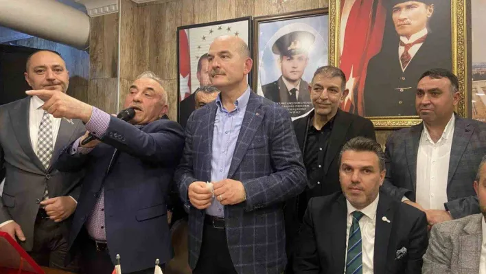 Bakan Soylu: 'Allah nasip edecek, 14 Mayıs akşamı reis tekrar başkan seçilecek. Bu millet Kemal'e 'bay bay' diyecek'