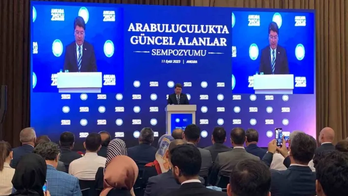 Bakan Tunç: '2023 Anayasası'nı milletimizin onayına sunmak inşallah nasip olur'