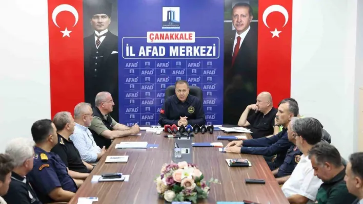 Bakan Yerlikaya: 'Çanakkale'deki yangın tümüyle kontrol altına alındı'