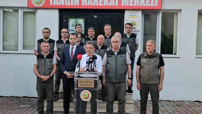 Bakan Yumaklı: 'Sadece izmarit atılması sebebiyle 81 yangın çıktı, piknik ateşinden 50 yangın çıktı'