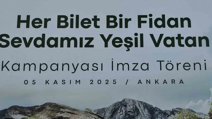 Bakan Yumaklı: 'Son 23 yılda yürüttüğümüz çalışmalar ile 7 buçuk milyar fidanı bereketli topraklarla buluşturduk'