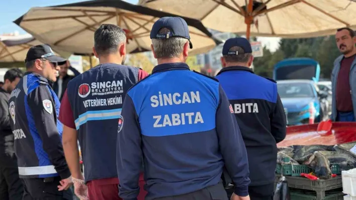 Balık tezgahlarına zabıta ekipleri tarafından sıkı denetim