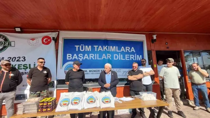 Balık tutma yarışması başladı