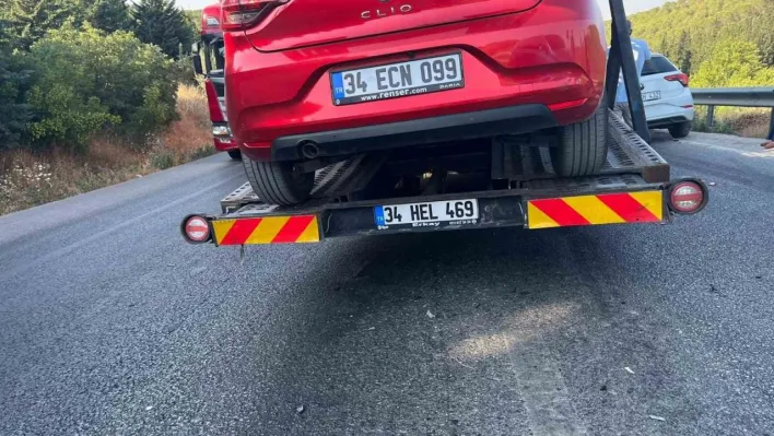 Balıkesir-Bursa Karayolu'nda zincirleme kaza: 6 araç birbirine girdi