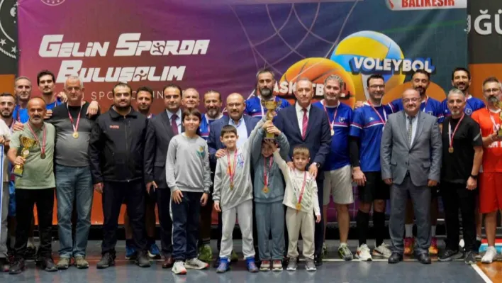 Balıkesir'de 'Kamu Spor Oyunları' finalleri tamamlandı