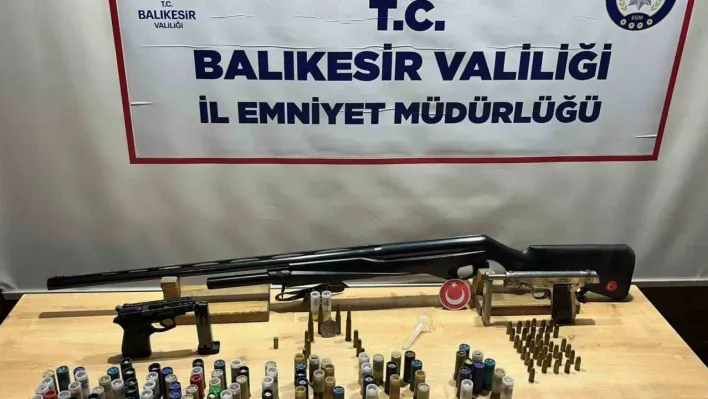 Balıkesir'de 18 aranan kişiden 11'i tutuklandı