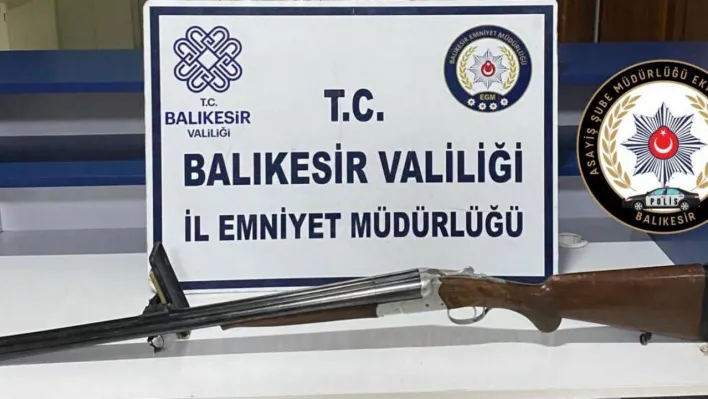 Balıkesir'de asayiş ve uyuşturucu operasyonu: 4 gözaltı