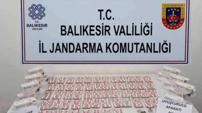 Balıkesir'de jandarmadan uyuşturucu operasyonu