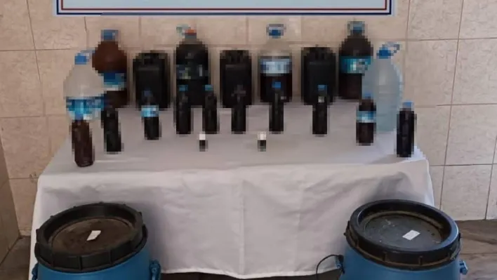 Balıkesir'de kaçak içki operasyonu