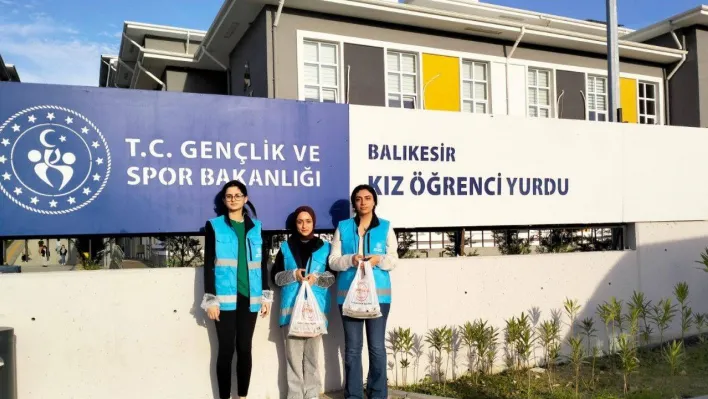 Balıkesir'de öğrenci yurtlarındaki projeler hızla devam ediyor