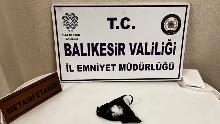 Balıkesir'de operasyonda 3 şüpheli yakalandı