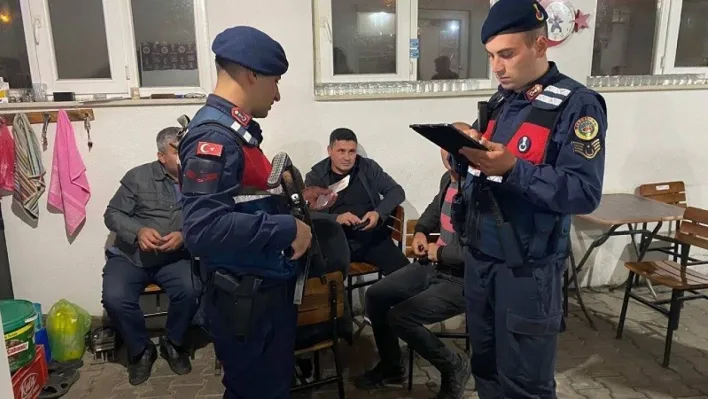 Balıkesir'de polis ve jandarmadan kumar uygulaması