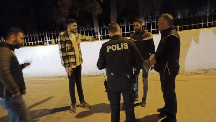 Balıkesir'de polisinden asayiş uygulaması