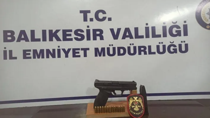 Balıkesir'de polisten 170 şahsa 'Huzur' operasyonu