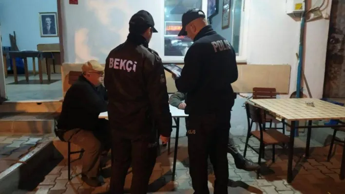 Balıkesir'de polisten gece 'Huzur' uygulaması
