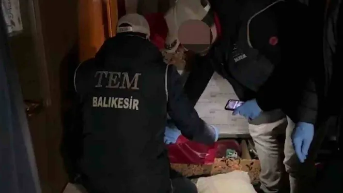 Balıkesir'de terör operasyonu