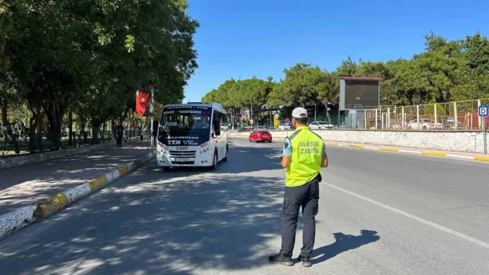 Balıkesir'de ulaşımda sıkı denetim