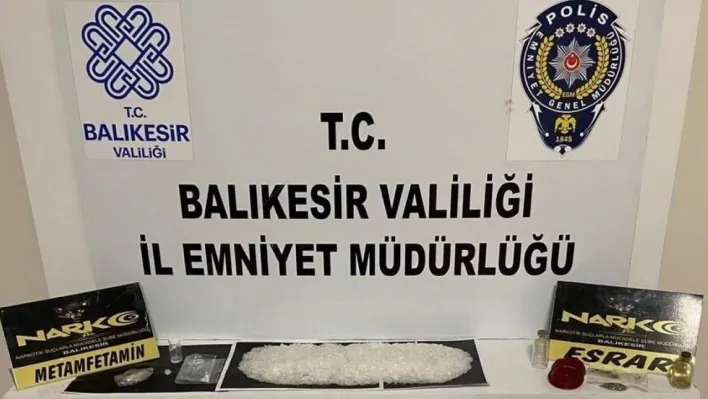 Balıkesir'de uyuşturucu operasyonu: 54 gözaltı