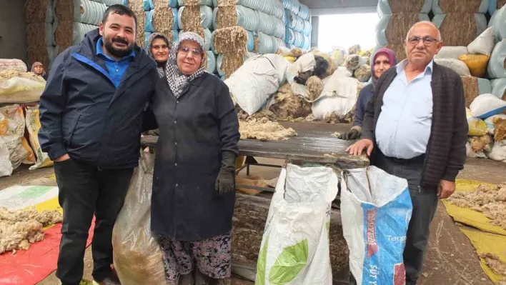 Balıkesir kuzusunun eti marka olurken, yünü de ülkeye döviz oldu