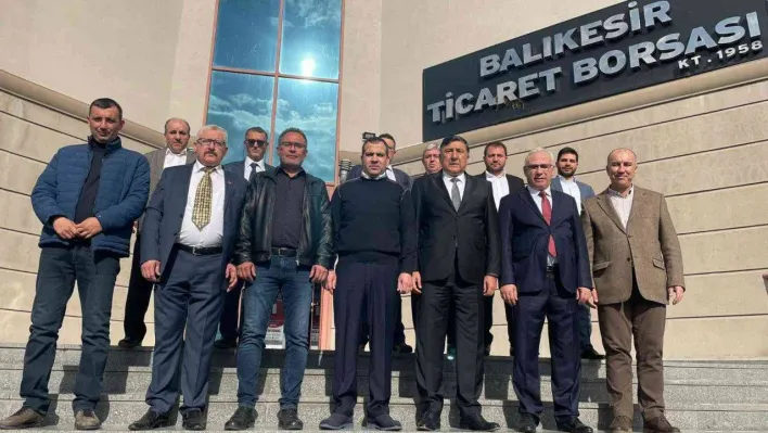 Balıkesir Ticaret Borsası'nda görev dağılımı