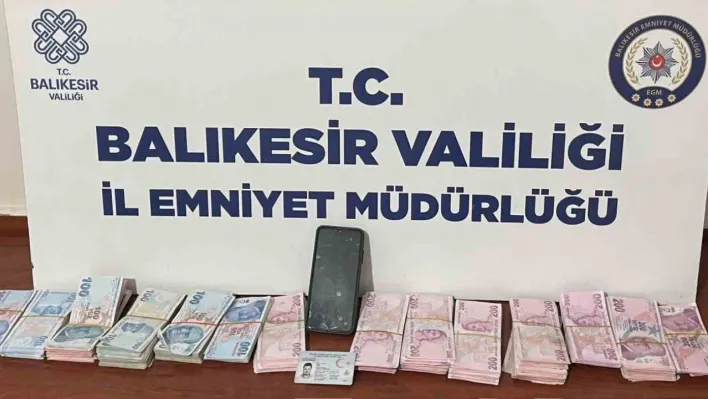 Bandırma'da polis kılığında 1 milyonluk dolandırıcılığa suçüstü