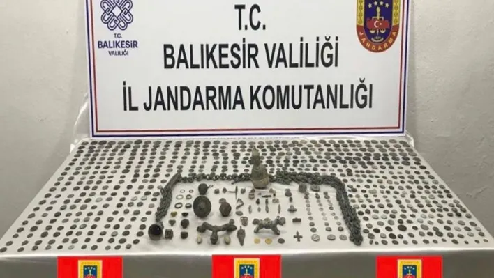 Bandırma'da tarihi eser kaçakçılığı operasyonu