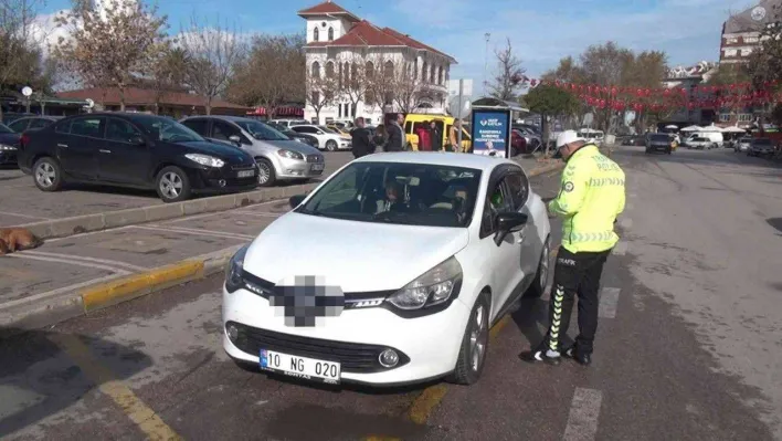 Bandırma'da trafik denetimleri yapıldı