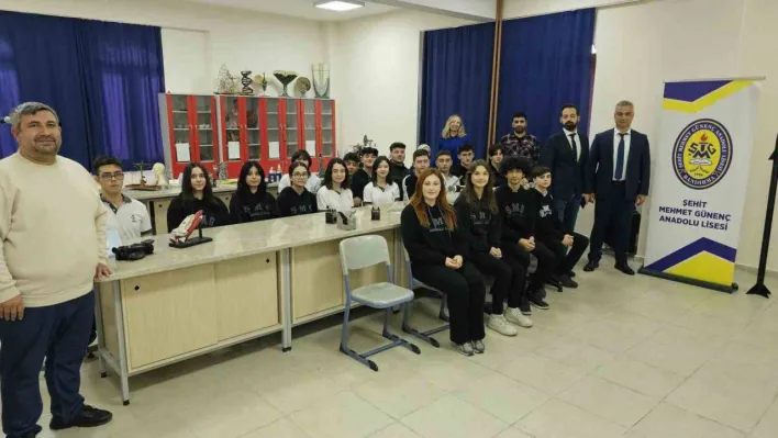 Bandırma Füze Kulübü öğrencileri Gezeravcı'yı bekliyor