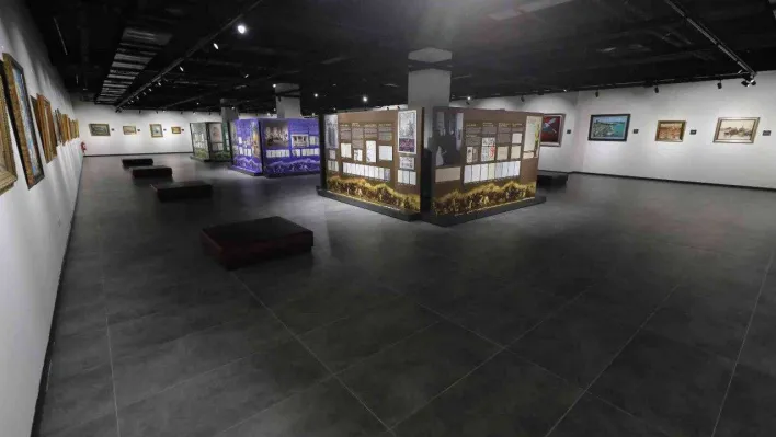 Başakşehir'de 'Türk Resminin Panoraması Sergisi' düzenlendi