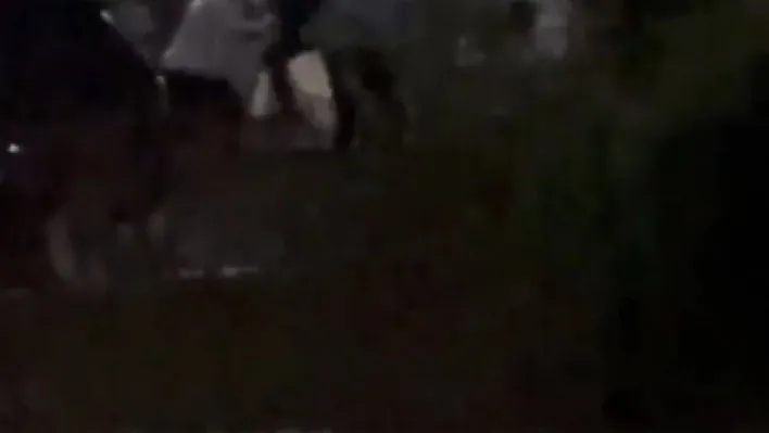 Başakşehir'de park kavgası kamerada: Komşusunun kafasına yerinden söktüğü süs lambasıyla vurdu