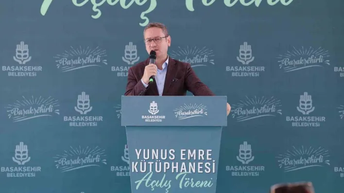 Başakşehir'de Yunus Emre Kütüphanesi açıldı